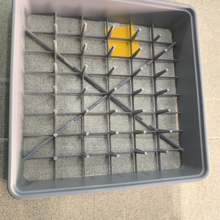 CESTA PLATOS LAVAVAJILLAS INDUSTRIAL, 450X450X105 MM, 050498 - Imagen 1