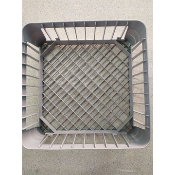 CESTO LAVAVAJILLAS VASOS, TAZAS, 400X400X150 MM, 971078 - Imagen 1