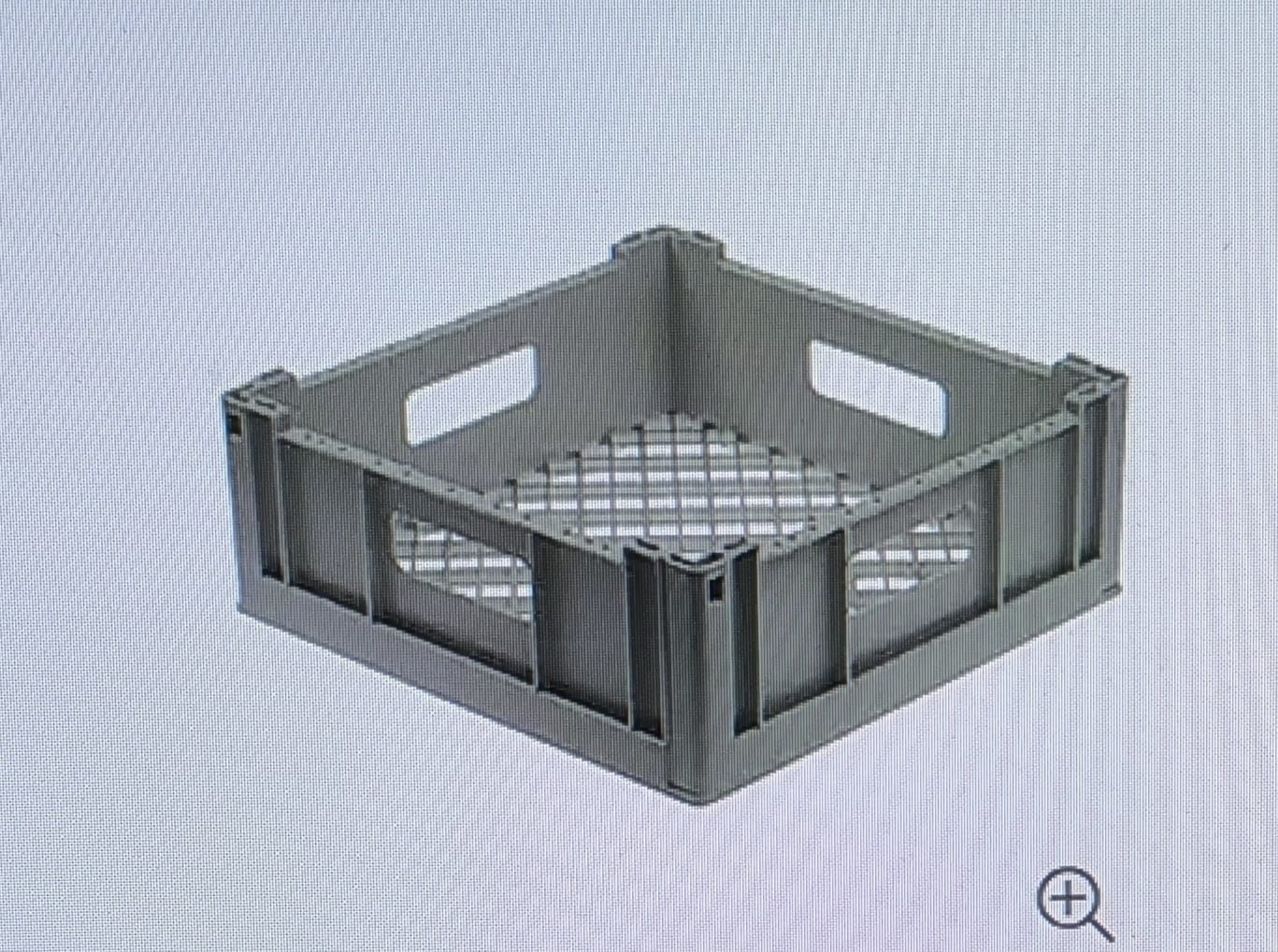 CESTO LAVAVAJILLAS VASOS, TAZAS, CUBIERTOS, 395X395X145 MM, 976000 - Imagen 1