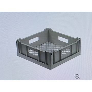 CESTO LAVAVAJILLAS VASOS, TAZAS, CUBIERTOS, 395X395X145 MM, 976000 - Imagen 1