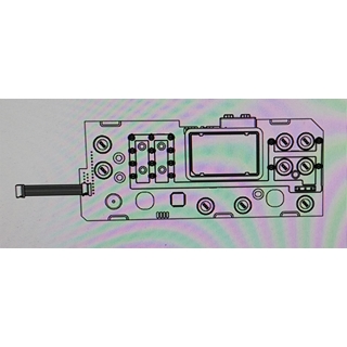 CIRCUITO CONTROL VISUALIZACION, SECADORA ELECTROLUX, PLACA ELECTRONICA DIGITAL, RECAMBIO ORIGINAL, 1926508126, 8076952624 - Imagen 1