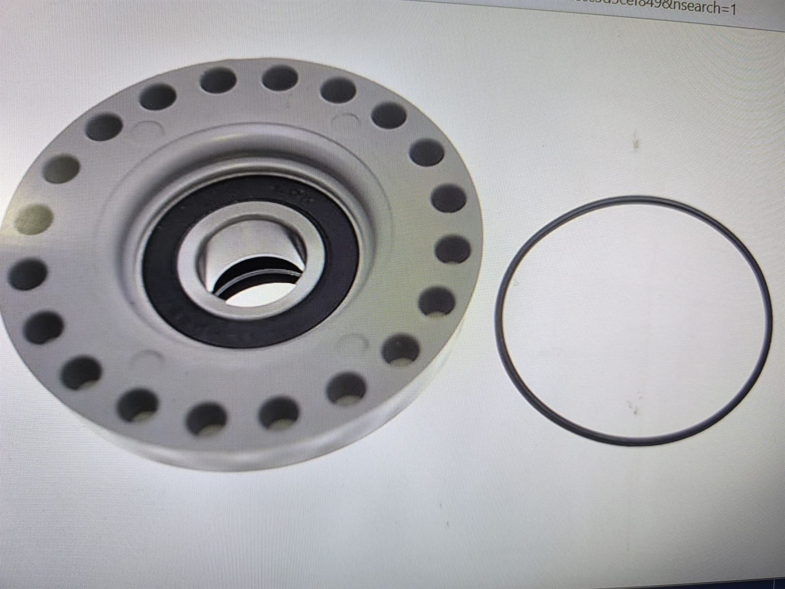 COJINETE LAVADORA ZANUSSI CARGA SUPERIOR DERECHO, KIT RODAMIENTOS+JUNTA, RECAMBIO ALTERNATIVO, 91376197103, A4071306 - Imagen 1