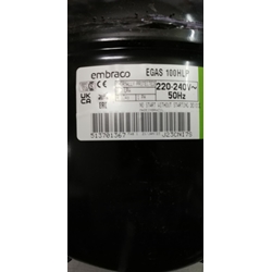 COMPRESOR FRIGORIFICO 1/3 CV, BAJA PRESION, R-134A, 220V, MONOFASICO, CON ARRANCADOR, 6550023006 - Imagen 1