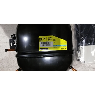 COMPRESOR FRIGORIFICO ALTA PRESION R134, 5/8 CV, 220V, SECOP SC21G, 028557 - Imagen 1