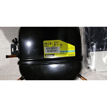COMPRESOR FRIGORIFICO ALTA PRESION R134, 5/8 CV, 220V, SECOP SC21G, 028557 - Imagen 1