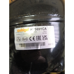 COMPRESOR FRIGORIFICO, BAJA PRESION, R134A, 220V, 1/5 CV, HYS69YCA - Imagen 1