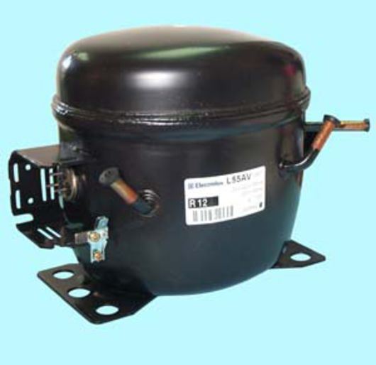 COMPRESOR FRIGORÍFICO GAS R12 1/6 CV, 3 BOCAS, BAJA PRESION,  30FR004 - Imagen 1