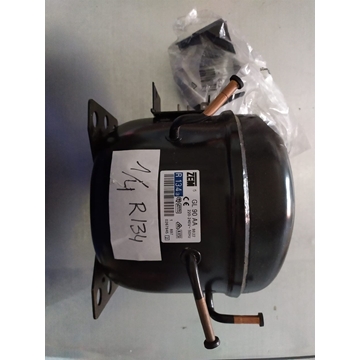 COMPRESOR FRIGORÍFICO GAS R134, 1/4 CV, 3 BOCAS, BAJA PRESION, GL90AA, 220V,    30FR103 - Imagen 1