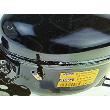 COMPRESOR FRIGORÍFICO GAS R134 1/6 CV 3 BOCAS, BAJA PRESION,   30AS0206 - Imagen 1