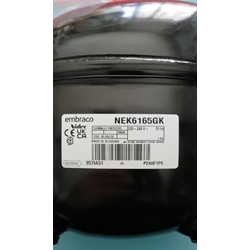 COMPRESOR FRIGORIFICO R404A, 1/3 CV ALTA, 220V,   NEK6165GK - Imagen 2