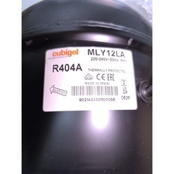 COMPRESOR FRIGORIFICO, R404A, R507, ALTA PRESION, 3/8 CV, 220V, 582 W,  MLY12LAA - Imagen 1