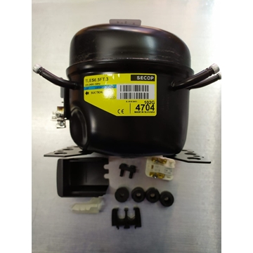 COMPRESOR FRIGORIFICO SECOP, BAJA PRESION,  1/4 CV, 220V, R134, TLES6.5FT.3 - Imagen 1