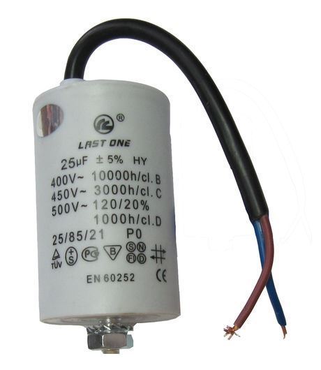 CONDENSADOR ARRANQUE LAVADORA DE 25MF A 450V. 12AG125 - Imagen 1