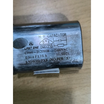 CONDENSADOR MICROONDAS, 0,9 MICROFARADIOS, 2100 VAC, RM-CP612 - Imagen 1