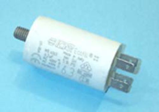 CONDENSADOR PERMANENTE PARA LAVADORA 6,3 MF A 450V. 12AG003 - Imagen 1