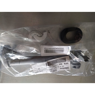 CONDUCTO AGUA + JUNTA GOMA + ANILLO SUJECCION PARA BRAZO DE LAVADO SUPERIOR LAVAVAJILLAS ZANUSSI, ELECTROLUX, AEG, KIT,GRIS,L=238MM, 4055331773 - Imagen 2