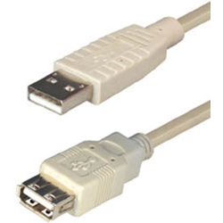 CONEXION USB TIPO A MACHO A USB TIPO A HEMBRA 1.1 E-C140K - Imagen 1