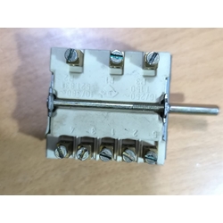 CONMUTADOR COCINA ELECTRICA, 6 LEVAS, 5 POSICIONES, 2 POLOS, 16 A, EJE 6/4,6/24 MM, A385815 - Imagen 2