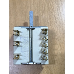 CONMUTADOR COCINA ELECTRICA, 6 LEVAS, 7 POSICIONES, 2 POLOS, 16 A, EJE 6/4,6/24 MM, A300004 - Imagen 2