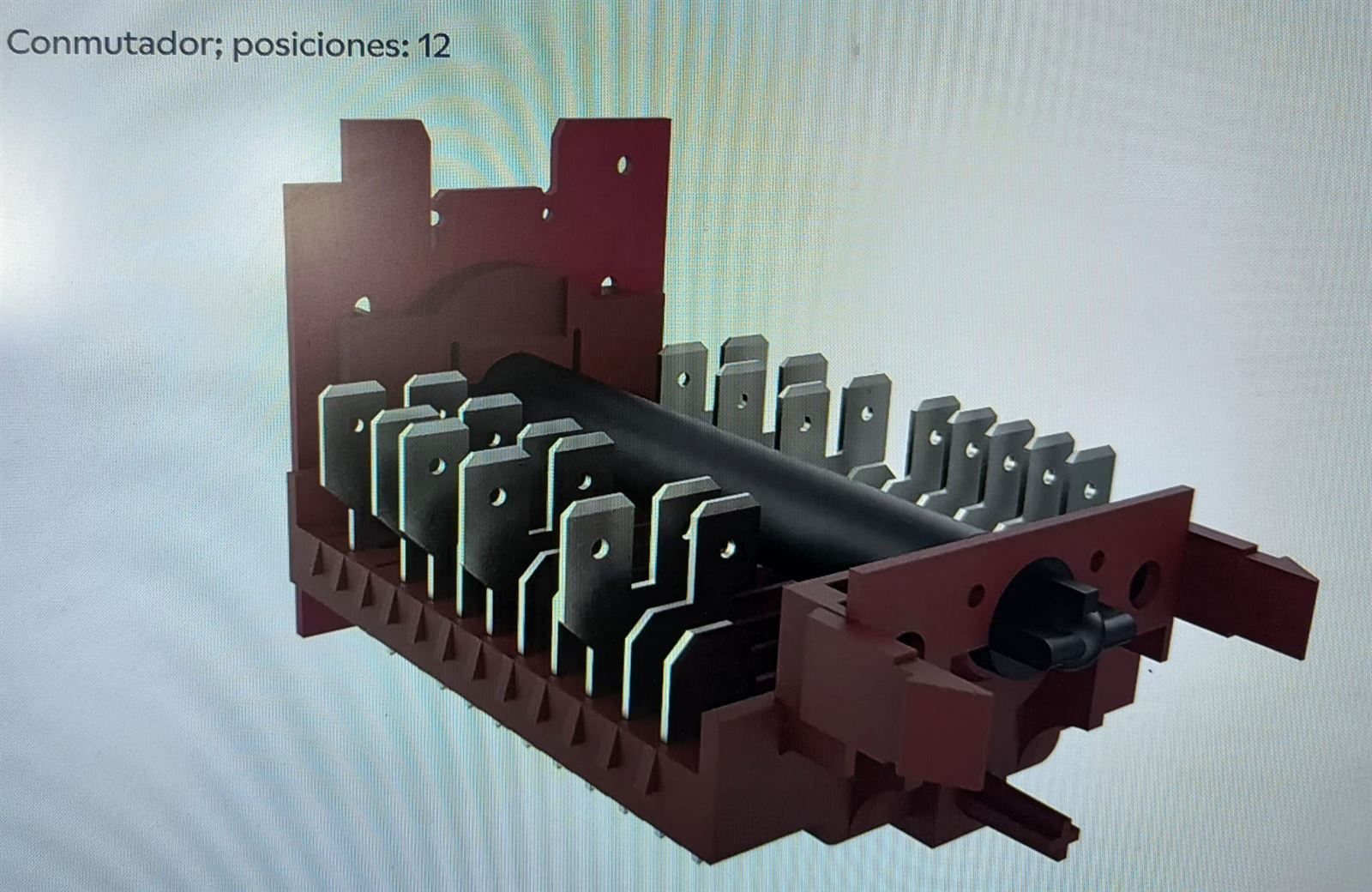 CONMUTADOR HORNO BALAY, BOSCH, SELECTOR 12 POSICIONES, RECAMBIO ORIGINAL, 12019359 - Imagen 1