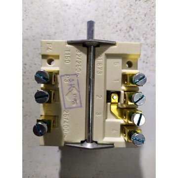 CONMUTADOR ROTATIVO COCINA ELECTRICA, 230V, 32 AMPERIOS, 4 POSICONES, 490078A - Imagen 2