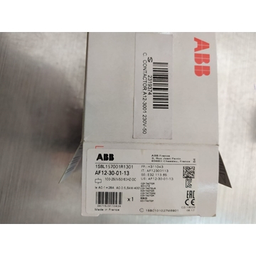 CONTACTOR FREIDORA TRIFASICO ABB A12-3001,  BOBINA 220V, 5,5 KW, 28 A, L1,L2,L3,1NC, 80X45X80 MM, 2319374 - Imagen 2