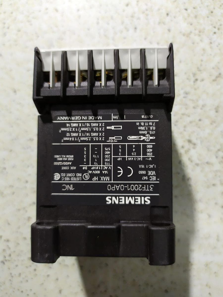 CONTACTOR TRIFASICO LAVAVAJILLAS FAGOR 16A 220V 1NC, FA415 - Imagen 2