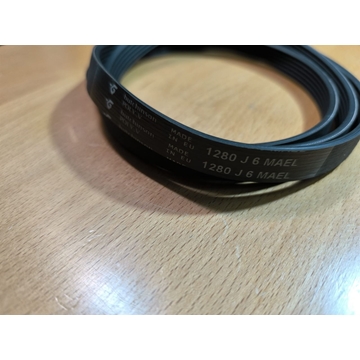 CORREA LAVADORA MIELE, ELECTROLUX, ZANUSSI, AEG, CORBERO, 1280J6MAIL - Imagen 1