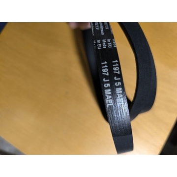 CORREA LAVADORA WHIRLPOOL, ZANUSSI, 1197J5MAEL - Imagen 1