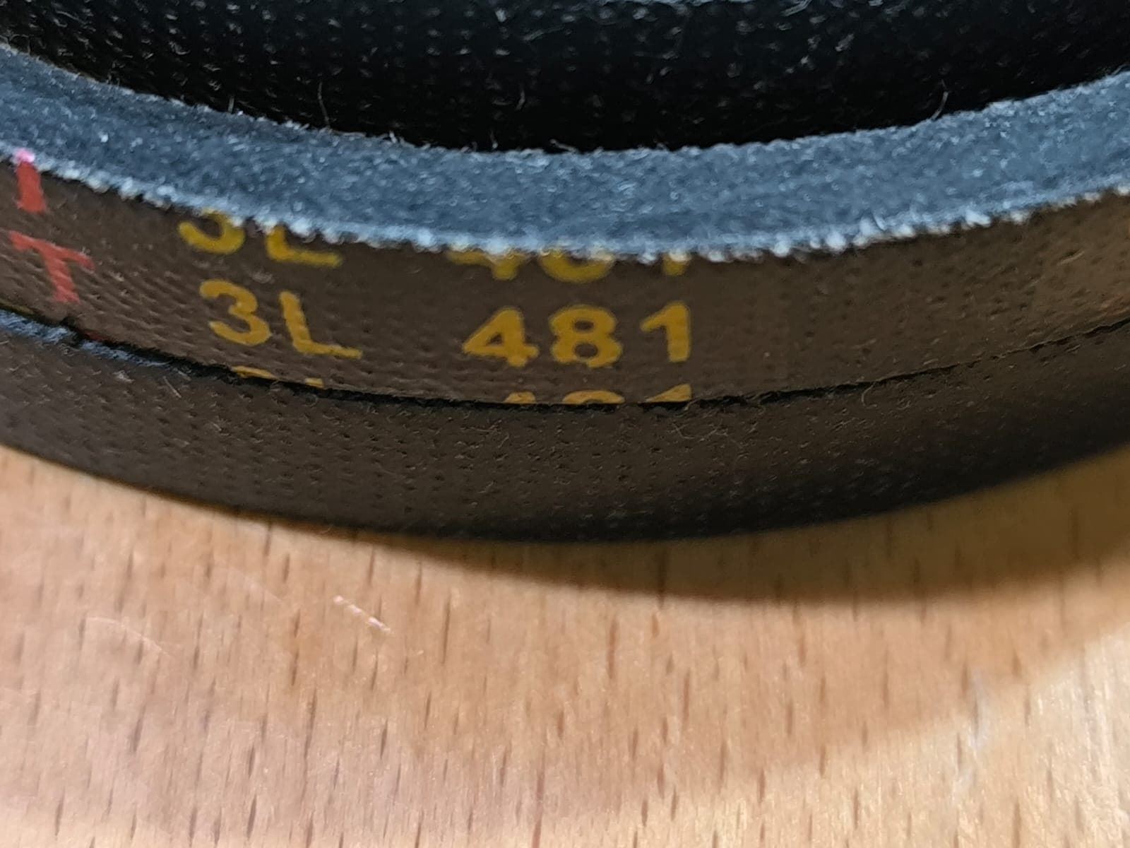 CORREA TRAPEZOIDAL LAVADORA ARDO,ARISTON, ROMMER, 10/6 MM,  3L481 - Imagen 1