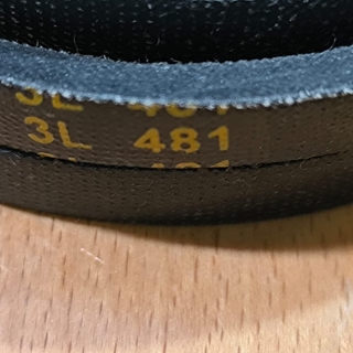 CORREA TRAPEZOIDAL LAVADORA ARDO,ARISTON, ROMMER, 10/6 MM,  3L481 - Imagen 1