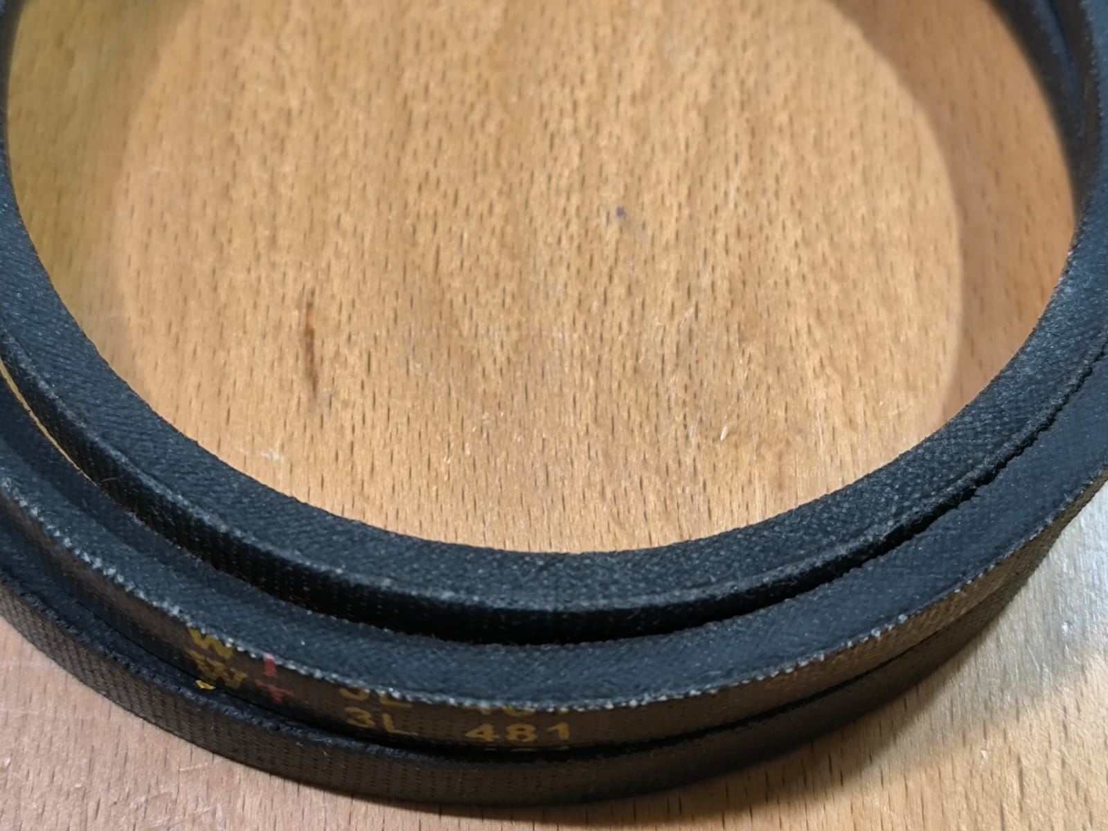 CORREA TRAPEZOIDAL LAVADORA ARDO,ARISTON, ROMMER, 10/6 MM,  3L481 - Imagen 2