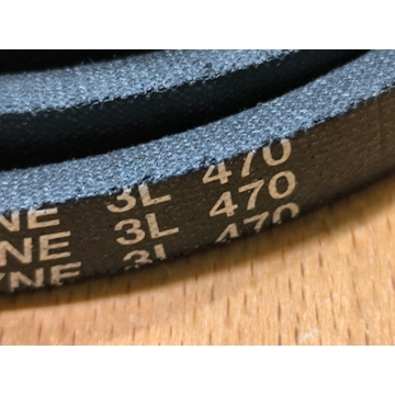 CORREA TRAPEZOIDAL LAVADORA CANDY,  WHIRLPOOL, 10/6 MM,  3L470 - Imagen 1