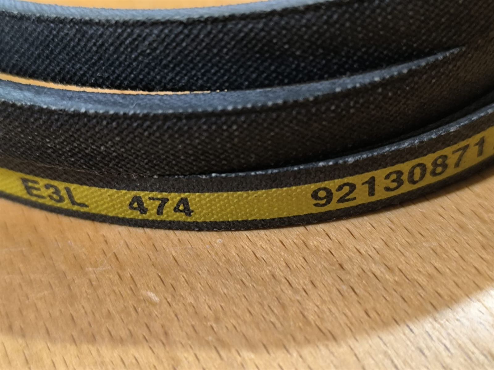 CORREA TRAPEZOIDAL LAVADORA CANDY, WHIRLPOOL,10/6 MM, 3L474 - Imagen 1