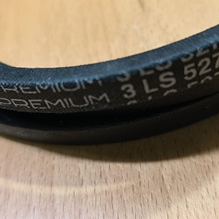 CORREA TRAPEZOIDAL LAVADORA CORBERO, ZANUSSI,10/6 MM,  3LS527 - Imagen 1