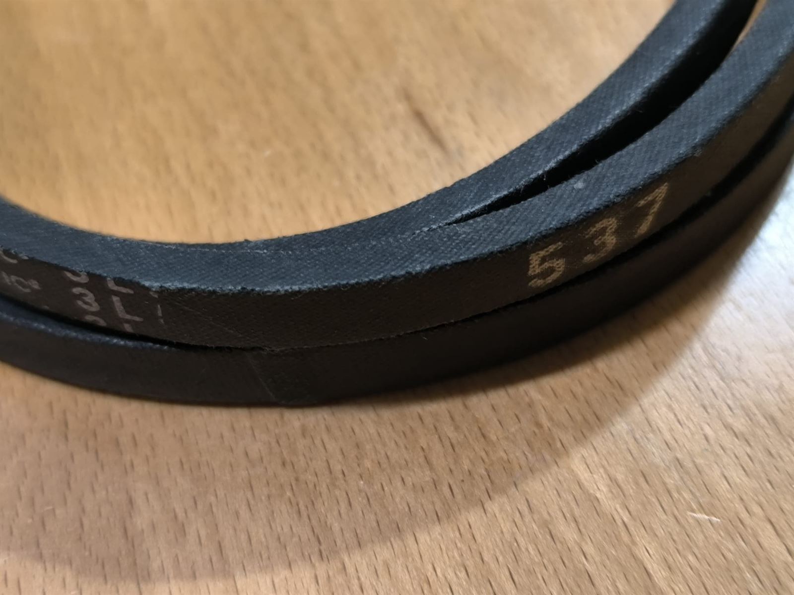 CORREA TRAPEZOIDAL LAVADORA ZANUSSI, 10/6 MM, 3L537 - Imagen 1