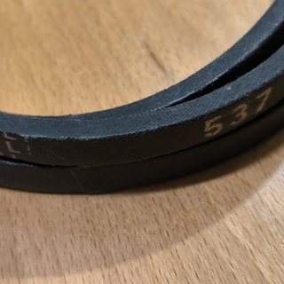 CORREA TRAPEZOIDAL LAVADORA ZANUSSI, 10/6 MM, 3L537 - Imagen 1