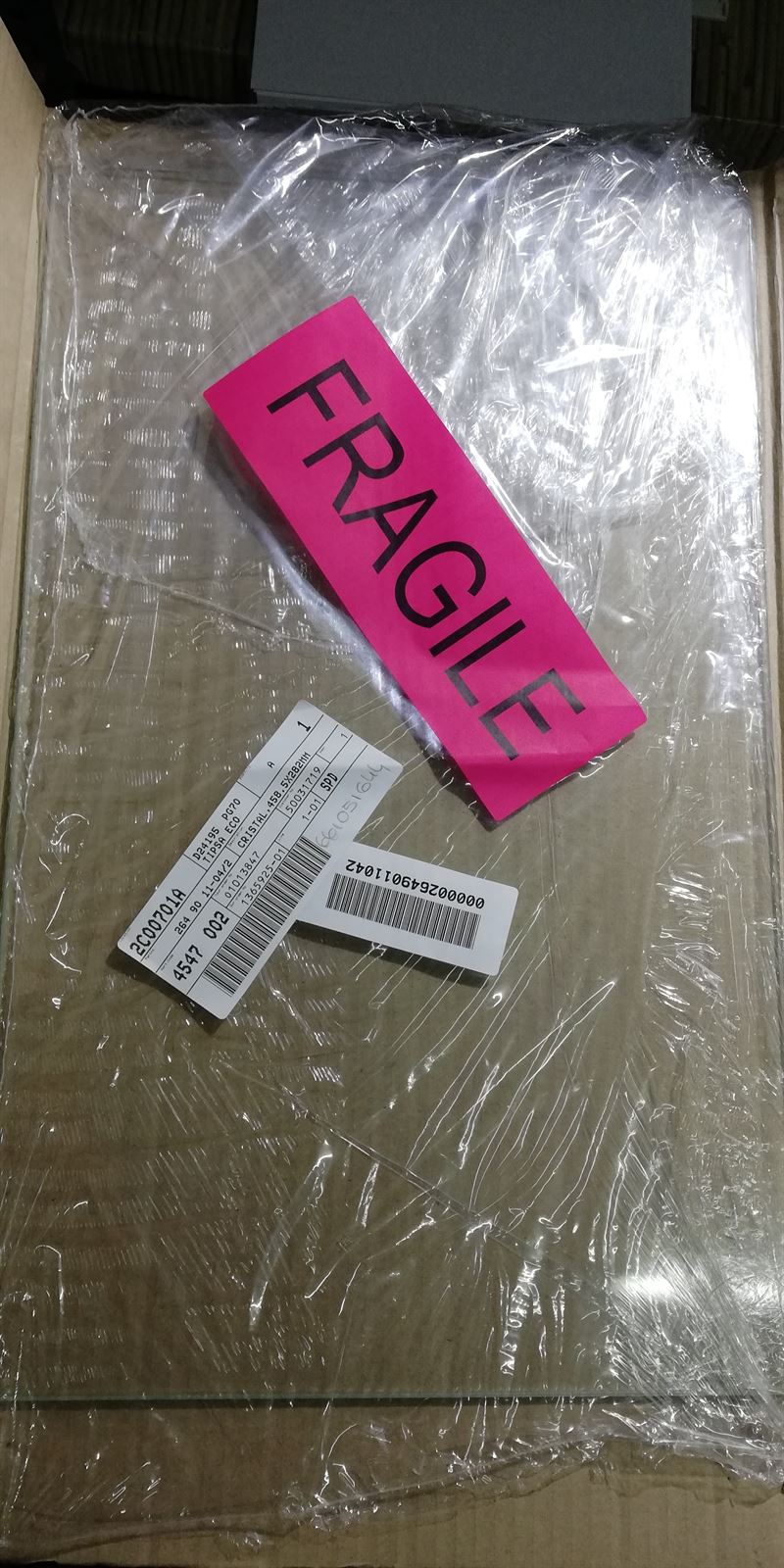 CRISTAL FRIGORIFICO AEG, ZANUSSI, ELECTROLUX, ESTANTE INTERMEDIO, 458.5X282MM, 2649011042 - Imagen 1