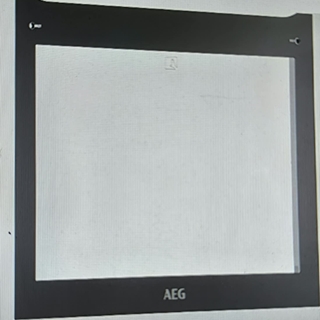 CRISTAL FRONTAL PUERTA HORNO AEG, RECAMBIO ORIGINAL,  594x470mm, 944188136, 140037378027 - Imagen 1