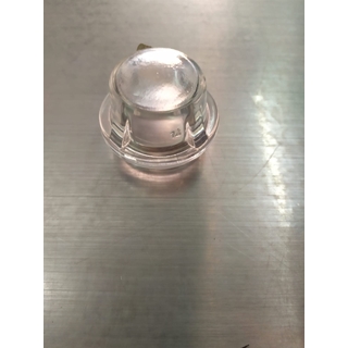 CRISTAL REDONDO CON ROSCA LUZ HORNO ELECTROLUX, AEG, ZANUSSI, RECAMBIO ORIGINAL, ROSCA 44MM, DIAMETRO 54MM, FONDO 41MM,    3879376907 - Imagen 1