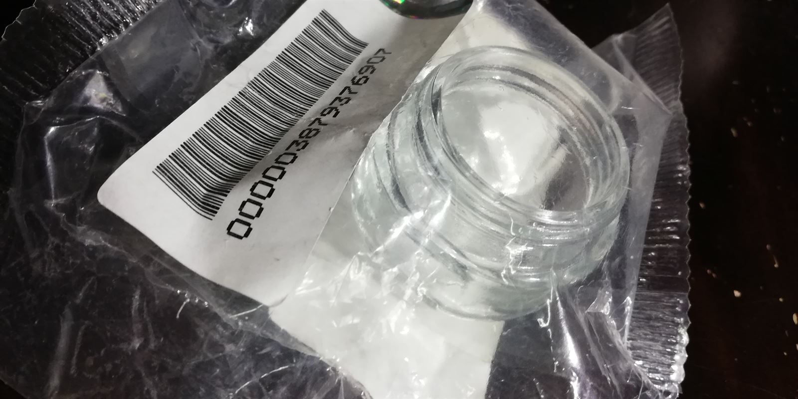 CRISTAL REDONDO CON ROSCA LUZ HORNO ELECTROLUX, AEG, ZANUSSI, RECAMBIO ORIGINAL, ROSCA 44MM, DIAMETRO 54MM, FONDO 41MM,    3879376907 - Imagen 3