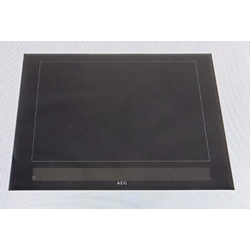 CRISTAL VITROCERAMICA 2 FUEGOS AEG, INDUCCION, NEGRO, IKK64681FB , 590X520M, 5551121105 - Imagen 1