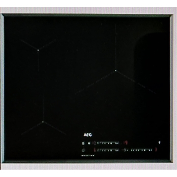 CRISTAL VITROCERAMICA 3 FUEGOS AEG, INDUCCION, NEGRO, IKB63435FB, 590X520M, RECAMBIO ORIGINAL,  5551127375 - Imagen 2