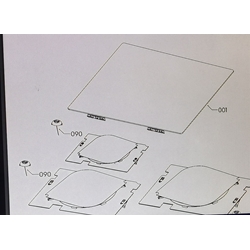 CRISTAL VITROCERAMICA 3 FUEGOS ELECTROLUX, INDUCCION, 590X520, 5551126914 - Imagen 1