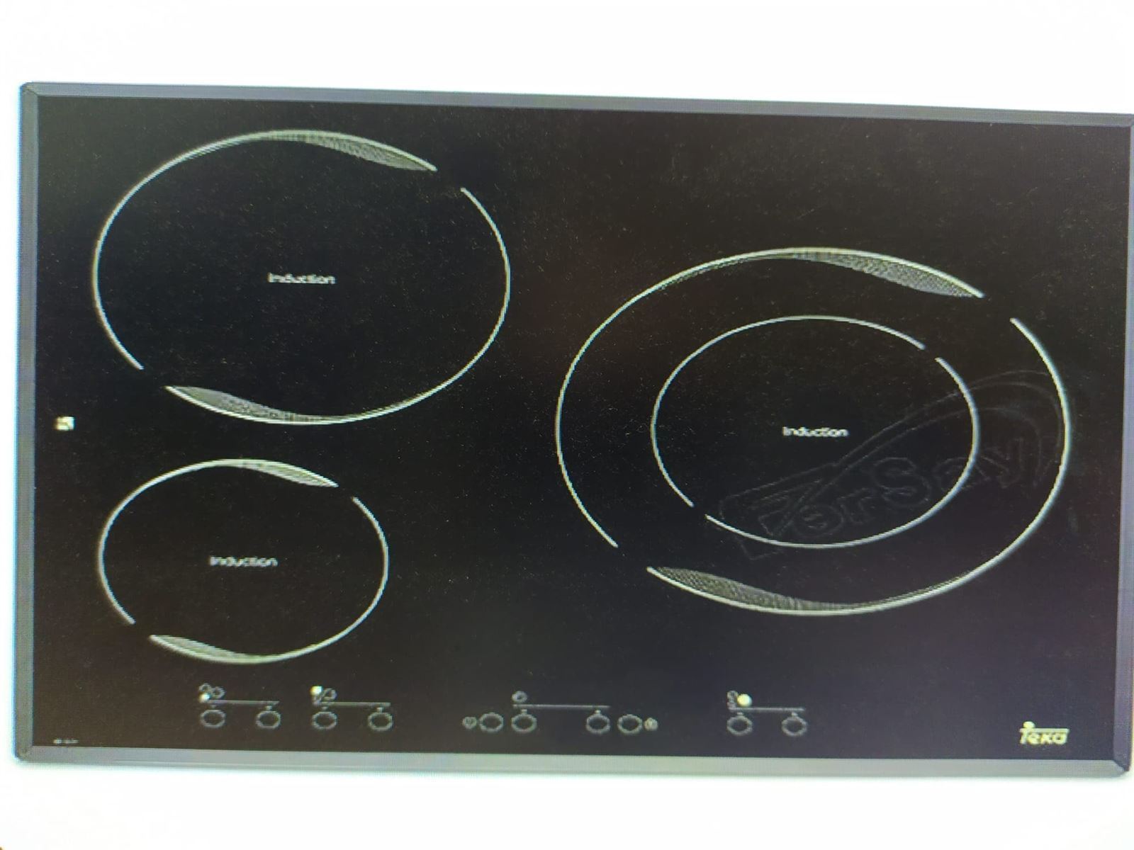 CRISTAL VITROCERAMICA INDUCCION 3 FUEGOS, ELECTROLUX, EHD60010P BF4,  RECAMBIO ORIGINAL, 590X520 MM, 5610924119