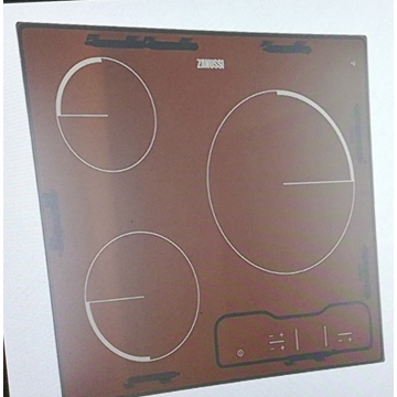 CRISTAL VITROCERAMICA 3 FUEGOS ZANUSSI, RADIANTE, 590X520 MM, RECAMBIO ORIGINAL, 8079752047 - Imagen 1