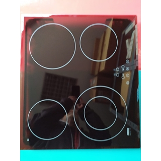 CRISTAL VITROCERÁMICA 4 FUEGOS, ZANUSSI, BULTIN, 590X520 MM, RECAMBIO ORIGINAL,  3305859153 - Imagen 1