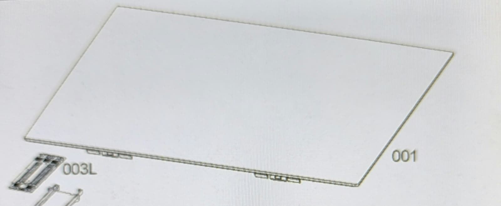 CRISTAL VITROCERAMICA AEG, 710X520 MM, PNC 94959519300, 5616897111 - Imagen 1