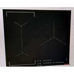 CRISTAL VITROCERAMICA AEG, INDUCCION 3 FUEGOS, pnc 949597191, 590X520MM, RECAMBIO ORIGINAL, 5551128324 - Imagen 1