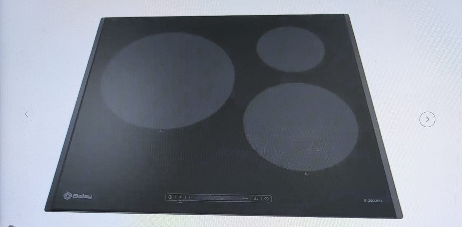 CRISTAL VITROCERAMICA BALAY, BOSCH, SIEMENS, 3 FUEGOS, 20006489 - Imagen 1